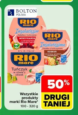 Produkty marki Rio Mare promocja w Carrefour