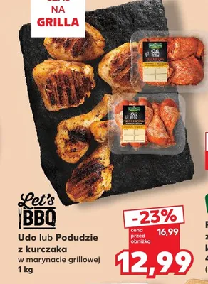 Udo z kurczaka w marynacie grillowej Let's BBQ promocja w Kaufland