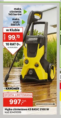 Myjka ciśnieniowa K5 Basic Kärcher promocja w Leroy Merlin