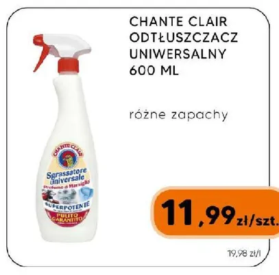 Odtłuszczacz uniwersalny Chante Clair promocja w HIPPER.pl