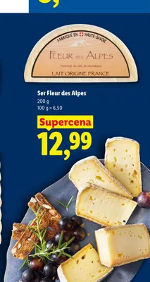 Ser Fleur des Alpes promocja w Lidl