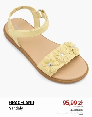 Sandały Graceland promocja w Deichmann