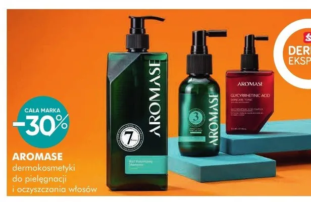 Dermokosmetyki do pielęgnacji i oczyszczania włosów Aromase promocja w Super-Pharm