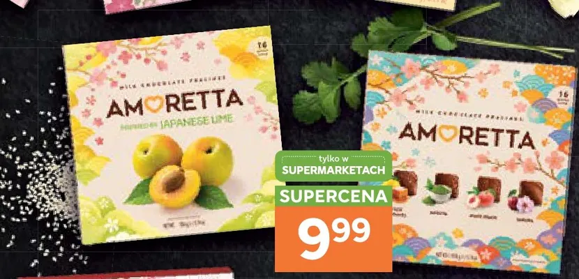 Bombonierka Amoretta japońskie smaki Mieszko promocja w Stokrotka