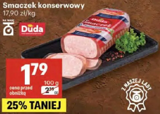 Smaczek konserwowy promocja w Delikatesy Centrum