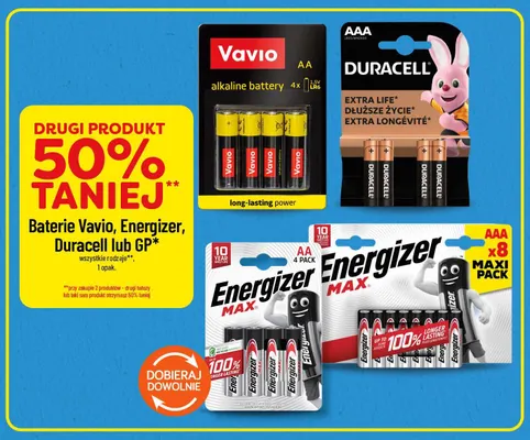 Baterie Gp promocja w POLOmarket