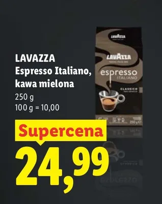 Kawa mielona Espresso Italiano promocja w Lidl