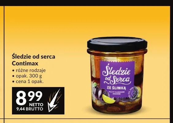 Śledzie od serca Contimax promocja w Makro