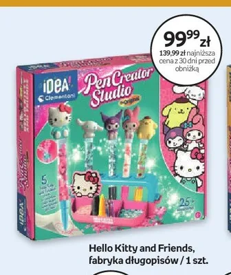 Hello Kitty and Friends fabryka długopisów promocja w Empik