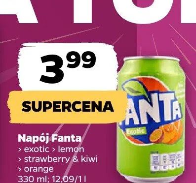 Napój Fanta promocja w Netto