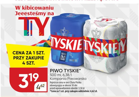 Piwo Tyskie Gronie promocja w Chata Polska