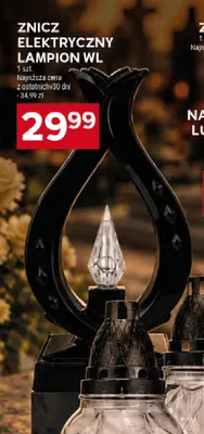 Znicz elektryczny Lampion Wl promocja w Stokrotka