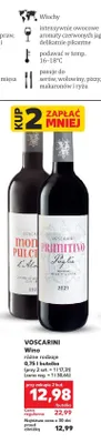 Wino czerwone Voscarini Primitivo Puglia promocja w Kaufland