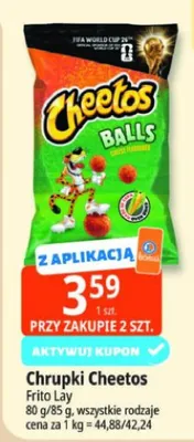 Chrupki Cheetos Balls promocja w Leclerc