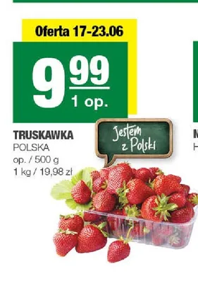 Truskawka polska promocja w SPAR
