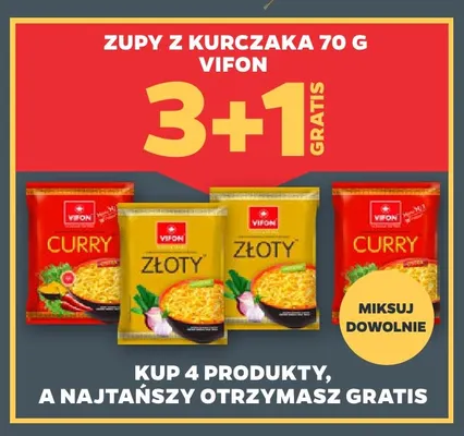 Zupa z kurczaka złoty Vifon promocja w Netto