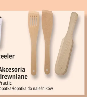 Akcesoria drewniane Practic łopatka do naleśników promocja w Leclerc
