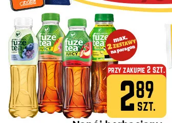 Napój herbaciany Fuzetea promocja w Społem Częstochowa