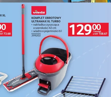 Komplet obrotowy Ultramax XL Turbo Vileda promocja w Selgros