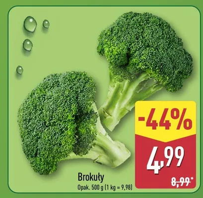 Brokuły Aldi promocja w Aldi