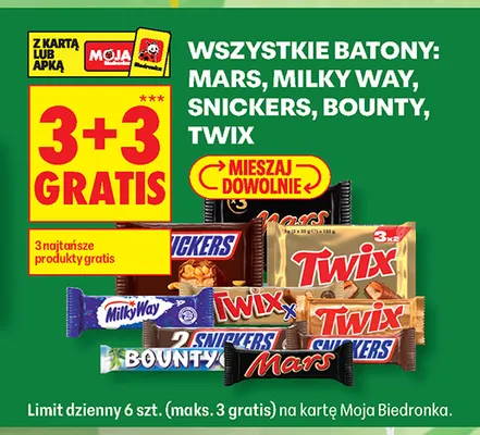 Baton Mars promocja w Biedronka