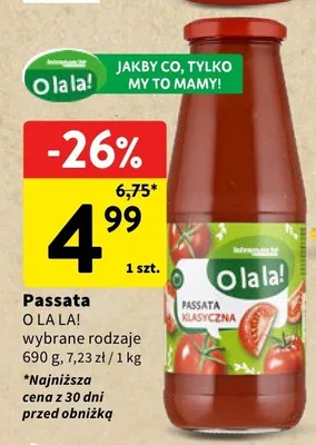 Passata OLALA promocja w Intermarche