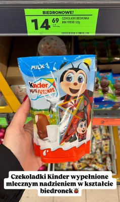 Czekoladki Mini Friends promocja w Biedronka