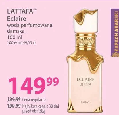 Woda perfumowana damska Eclaire promocja w Hebe