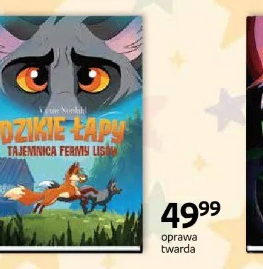 Komiks Dzikie Łapy Tajemnica fermy lisów oprawa twarda promocja w Dzień Dziecka