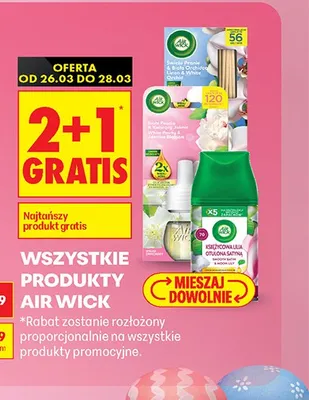 Wszystkie produkty 2+1 GRATIS promocja w Biedronka