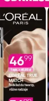 Podkład do twarzy L'Oréal True Match promocja w Drogerie Koliber