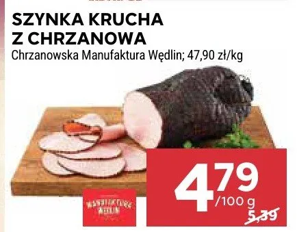 Szynka krucha z chrzanowa promocja w Stokrotka