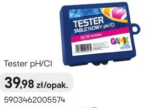 Tester pH/Cl promocja w Castorama