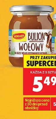Bulion wołowy promocja w Biedronka