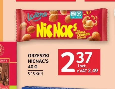 Orzeszki Nic Nac's Lorenz promocja w Selgros