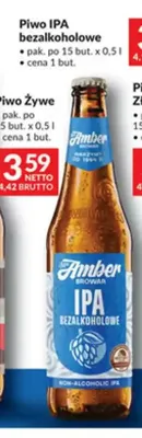 Piwo bezalkoholowe Amber IPA promocja w Makro