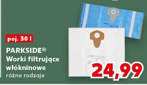 Worki filtrujące włókninowe promocja w Kaufland