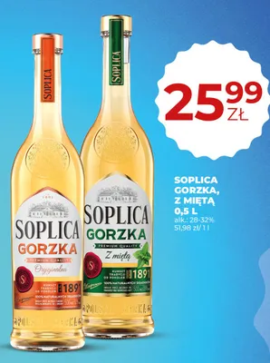 Likier Soplica Gorzka Oryginalna promocja w Duży Ben