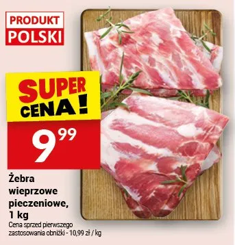 Żebra wieprzowe pieczeniowe promocja w Twój Market