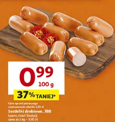 Serdelki drobiowe luzem, Dzieci Tradycji promocja w Auchan