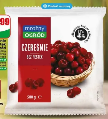 Czereśnie bez pestek Mroźny Ogród promocja w Dino