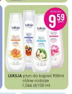 Płyn do kąpieli Luksja promocja w Drogerie Jasmin