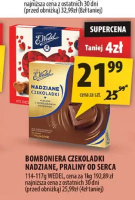 Bomboniera E.Wedel promocja w Arhelan