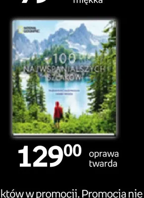 Książka 100 najwspanialszych szlaków promocja w Empik