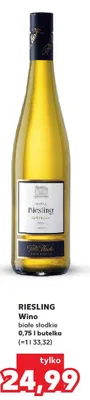 Wino białe promocja w Kaufland