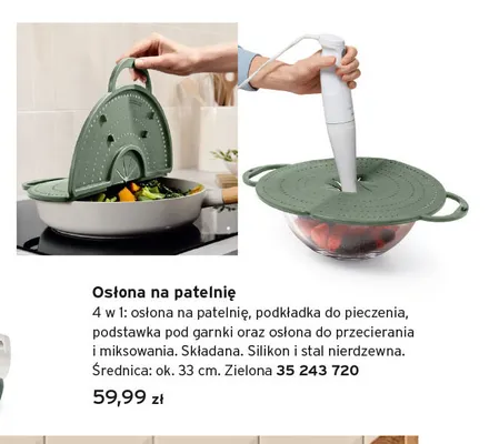 Osłona na patelnię promocja w Tchibo