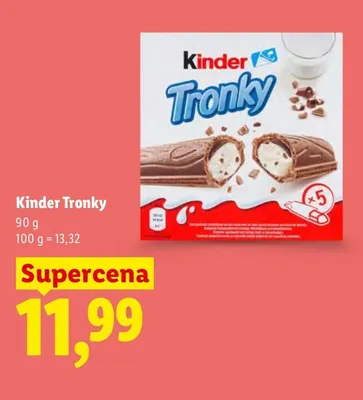 Kinder Tronky promocja w Lidl