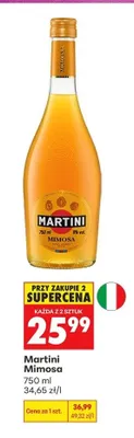 Napój winny Martini Mimosa promocja w Biedronka