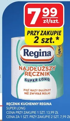 Ręcznik kuchenny Regina Super Long promocja w Top Market