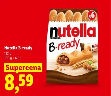 Nutella B-ready promocja w Lidl